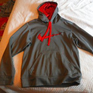 Nike Therma-Fit Charcoal Grey Hoodie  Men's Small